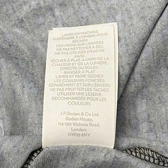 Boden Amelie Jersey Stretch Knit Dress Green Leopard Print Women's Sz 6R Pockets - Picture 5 of 16